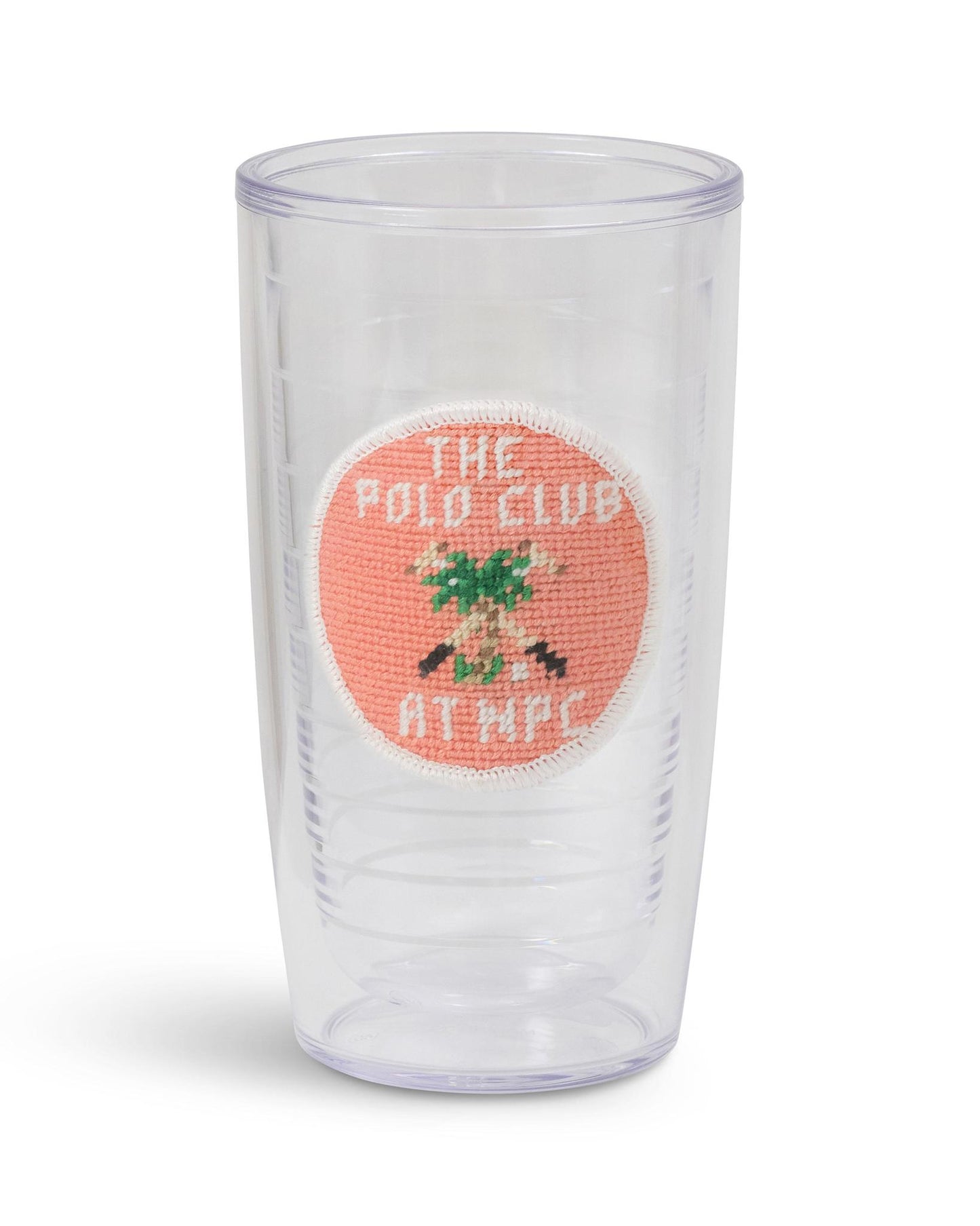 The Polo Club Insulated Tumbler "Needle Point" Peach