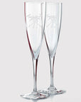 The Polo Club X Baccarat Champagne Flutes