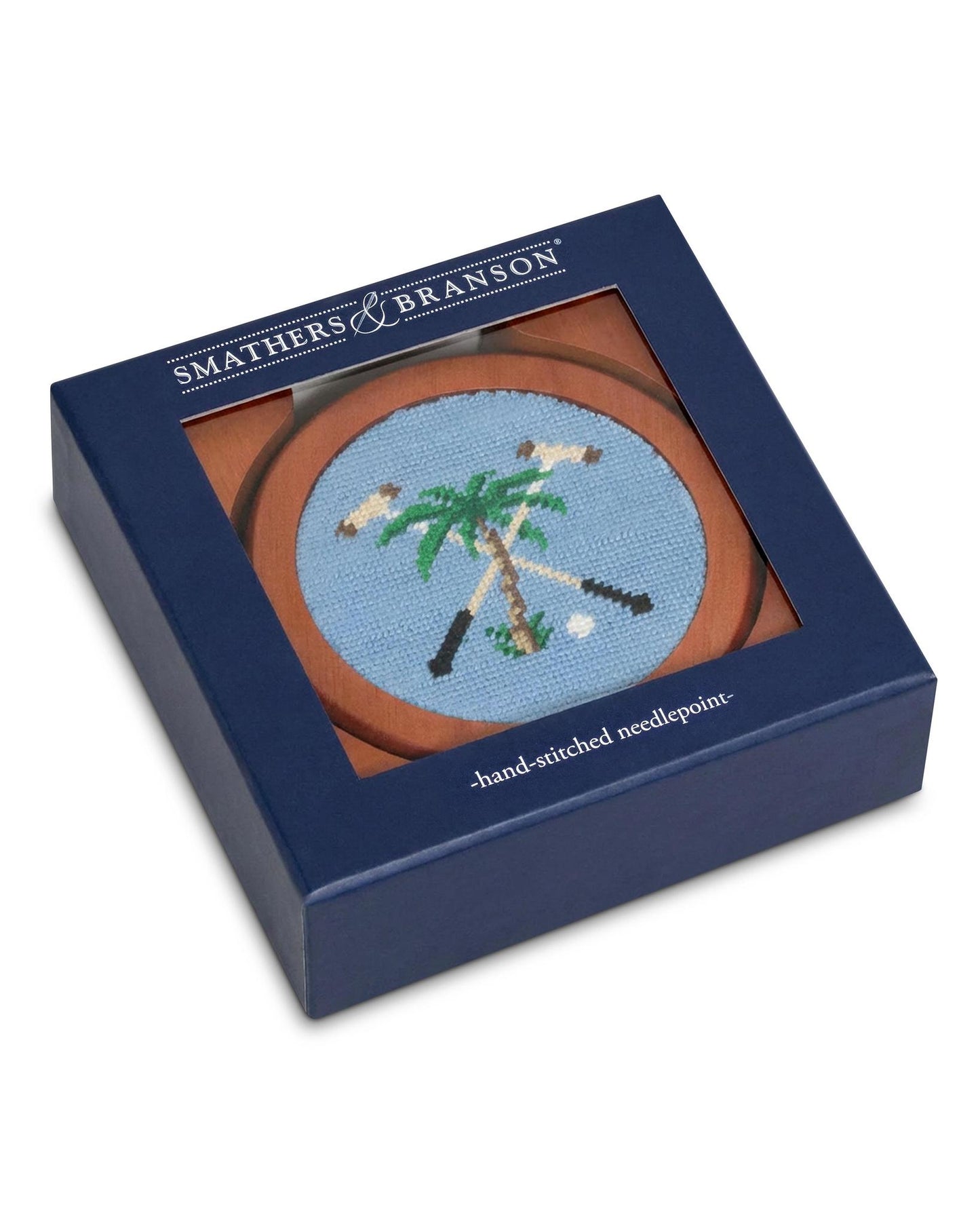 The Polo Club Coasters "Needle Point"
