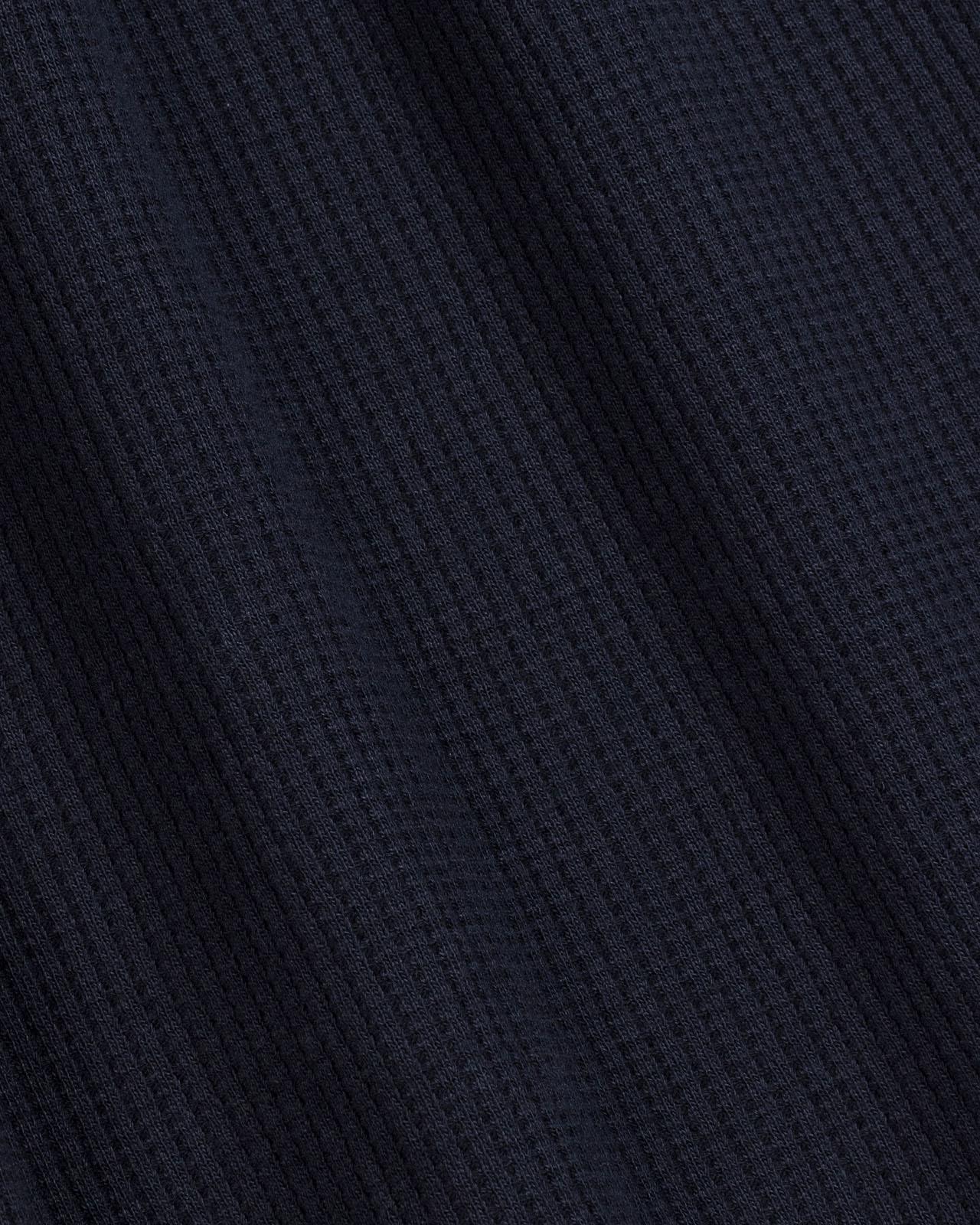 USPA Men's Waffle Revere Shirt Dark Sapphire Navy