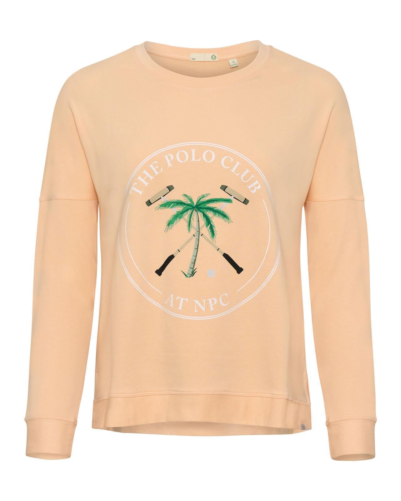 The Polo Club Women's Riverwalk Sweatshirt Pink Sand