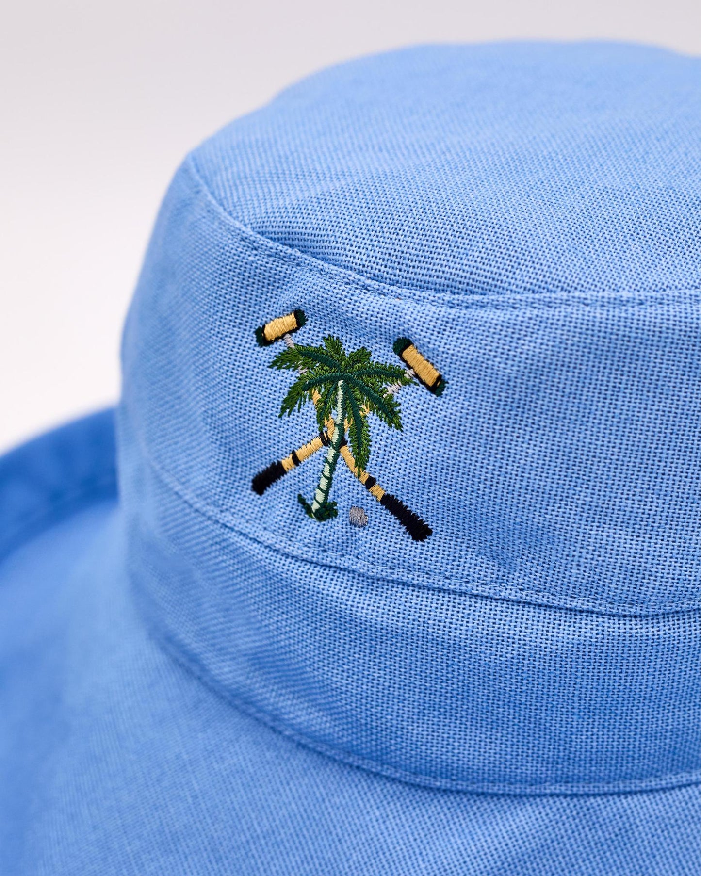 Cotton Bucket Hat Blue