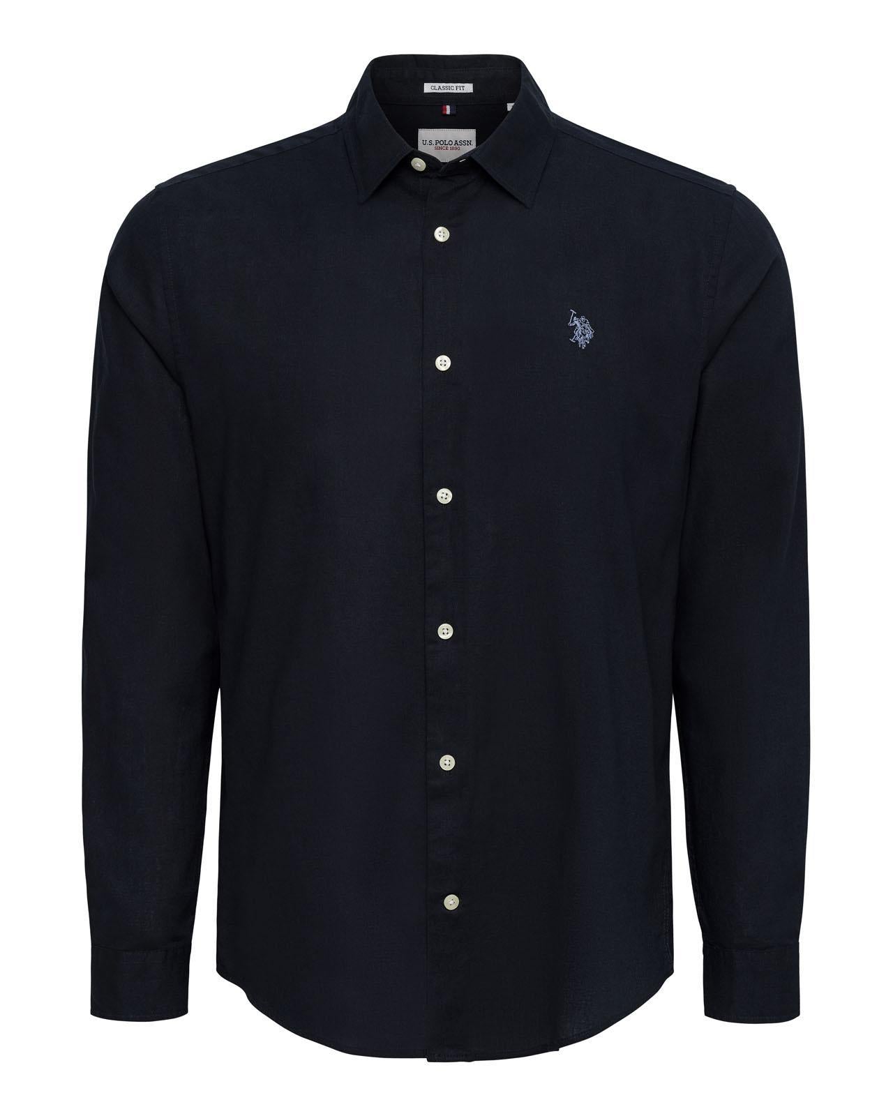 u.s. polo assn. mens dress shirt regular fit long sleeve U.s. Polo Assn. Mens Dress Shirt Regular Fit Long Sleeve Button Down, Men's, Size: 14 inch-14.5 inch 32 inch-33 inch, White