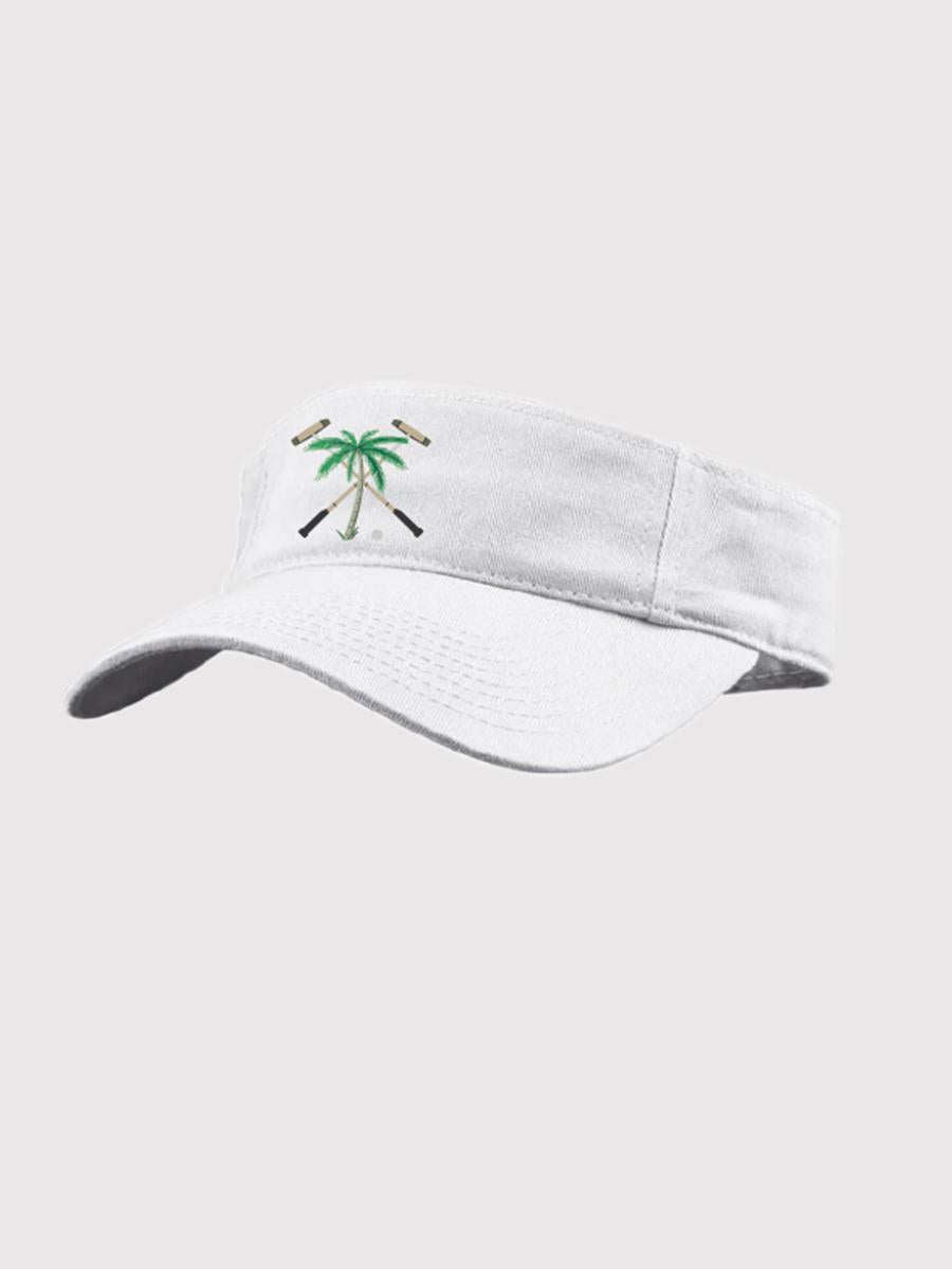Twill Visor White
