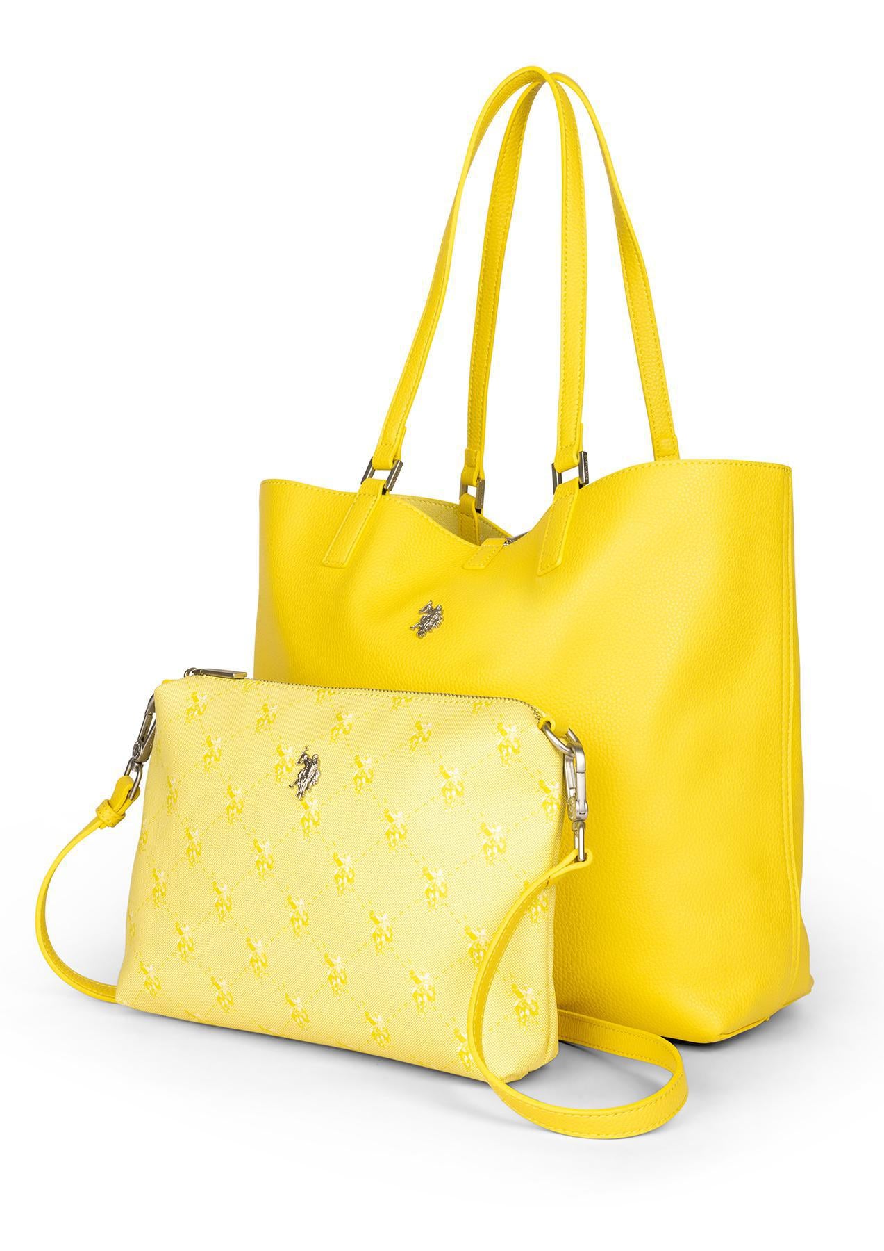 USPA Malibu Reversible Large Tote Bag Lemon – USPA Shop