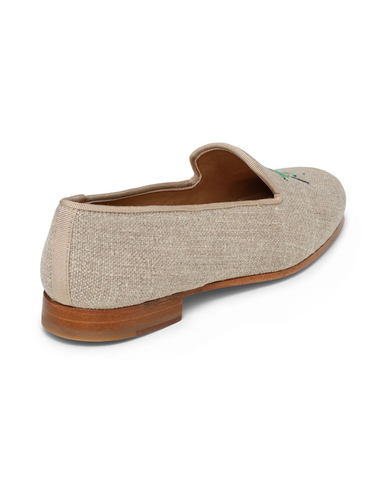 Women's The Polo Club X Stubbs & Wootton Linen in Natural