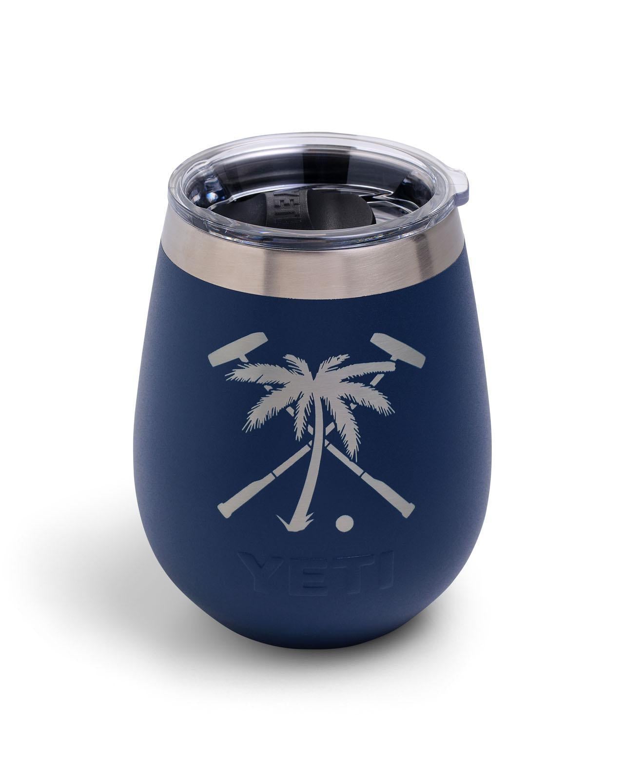 The Polo Club Yeti Rambler 10oz Wine Navy
