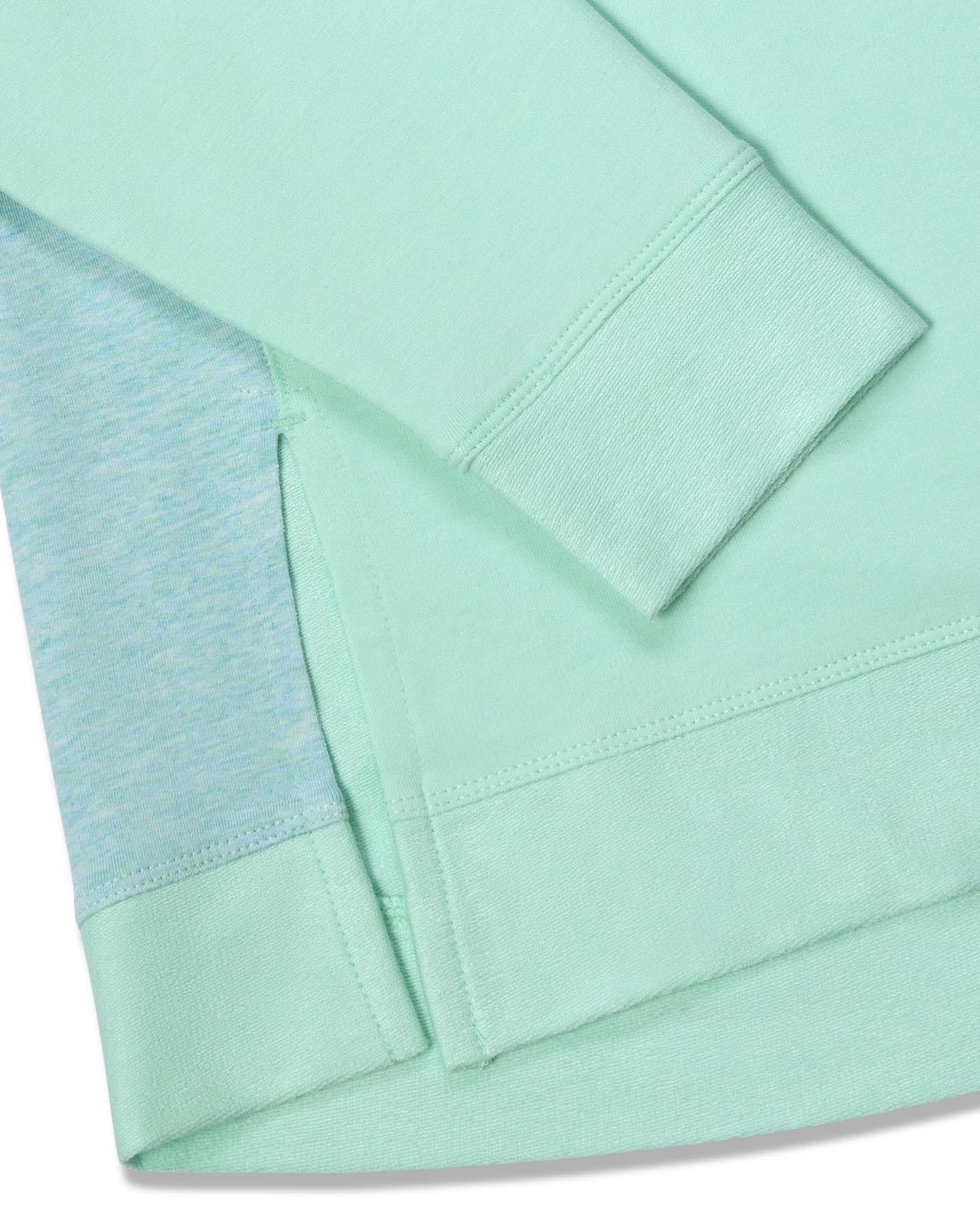 The Polo Club Women's Riverwalk Sweatshirt Serene Green