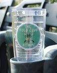 Insulated Tumbler "Needle Point" Green
