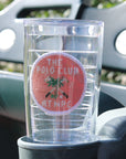 Insulated Tumbler "Needle Point" Red