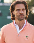 Men's Quarter Zip Pullover Sunset