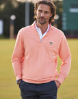 Men's Quarter Zip Pullover Sunset