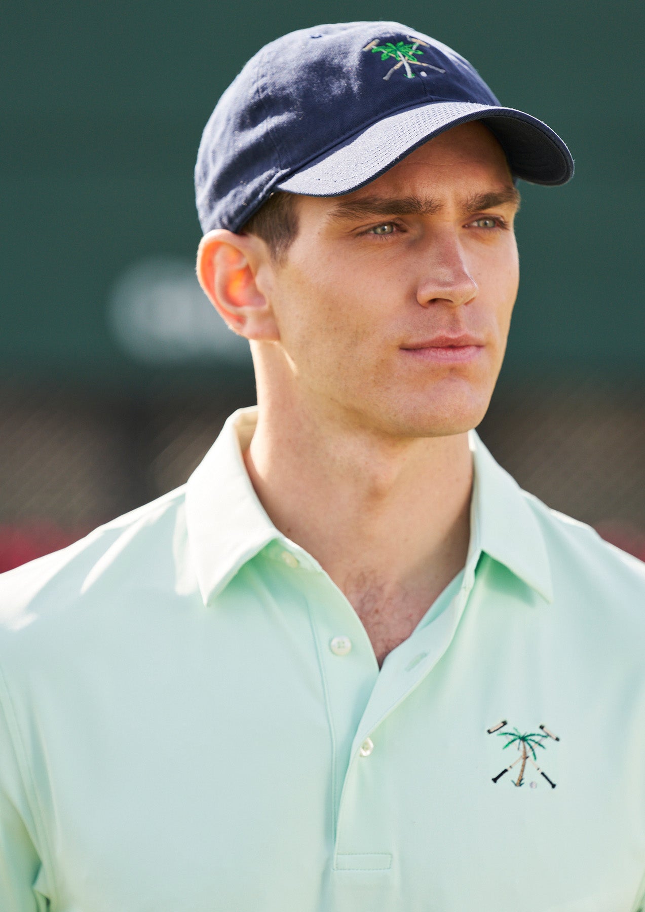 The Polo Club Men's Micropoly Performance Polo Mist