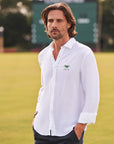 Men's Linen Woven Shirt White