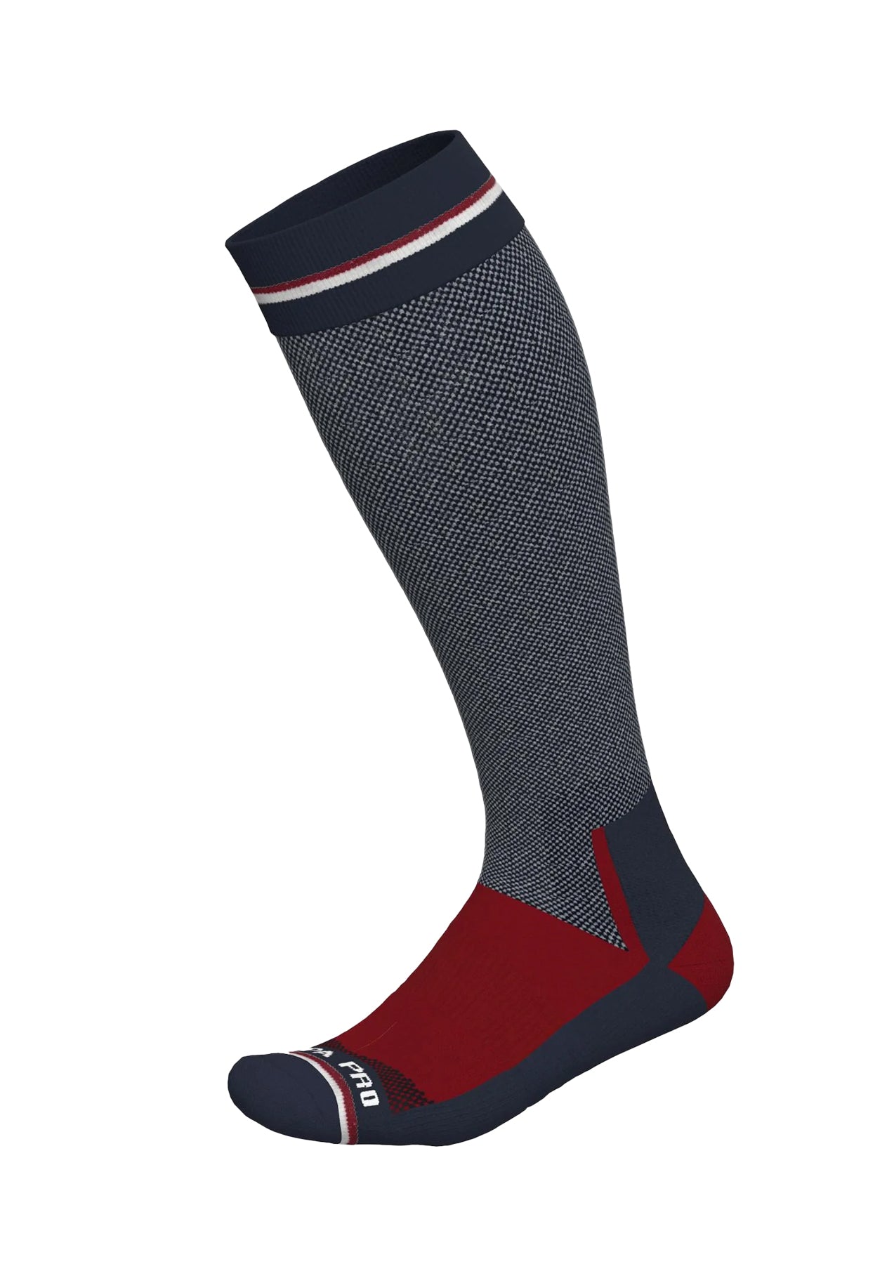 USPA Sport Performance over-the calf sock - Navy
