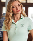 Women's Micropoly Performance Polo Mist