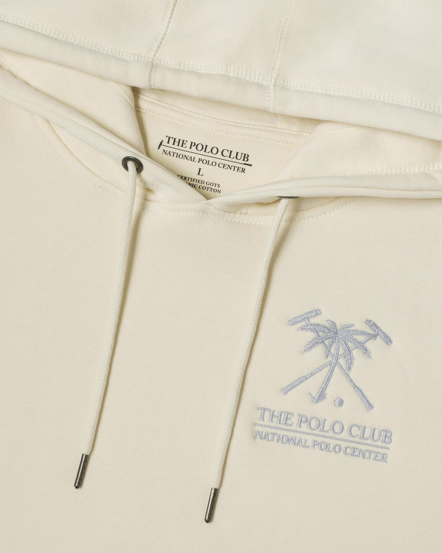 Unisex Organic Brushed Hoodie Natural