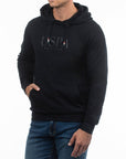 USPA Men's Stretch Interlock Hoodie Black