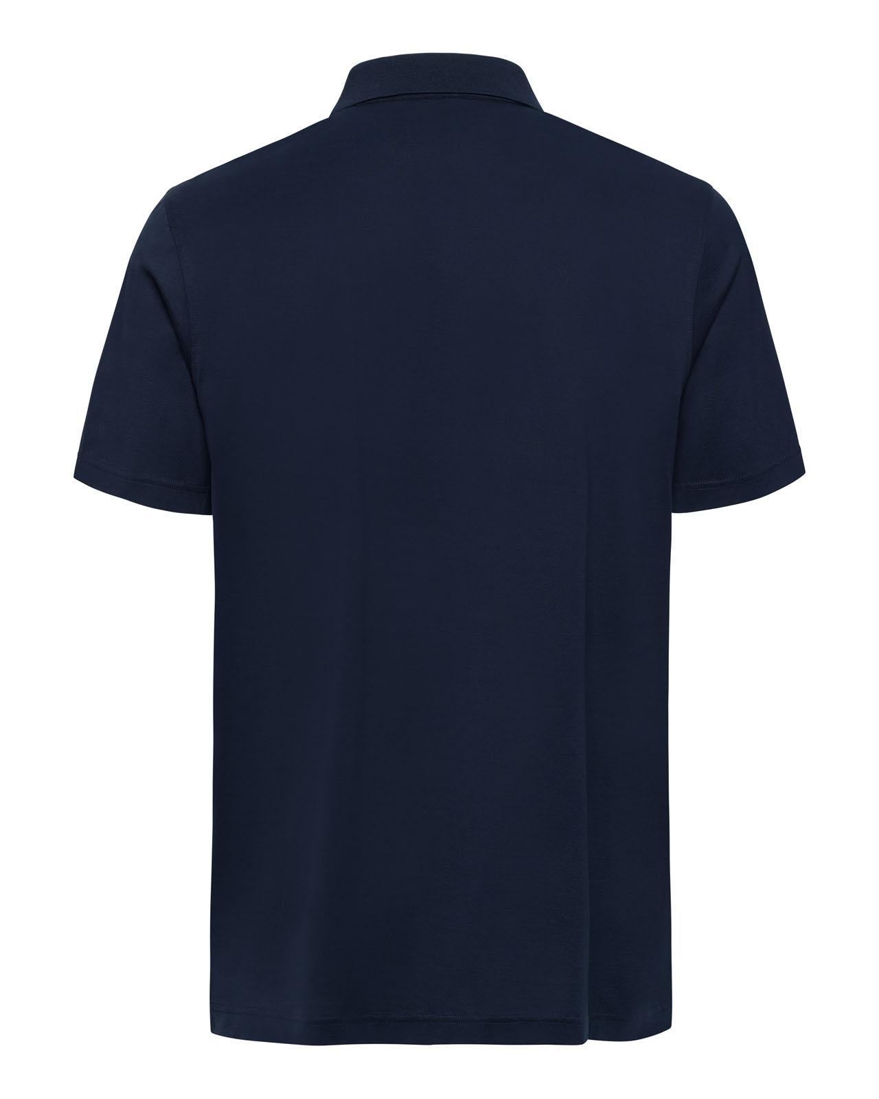 The Polo Club Men's Fine Mercerized Cotton Polo in Navy