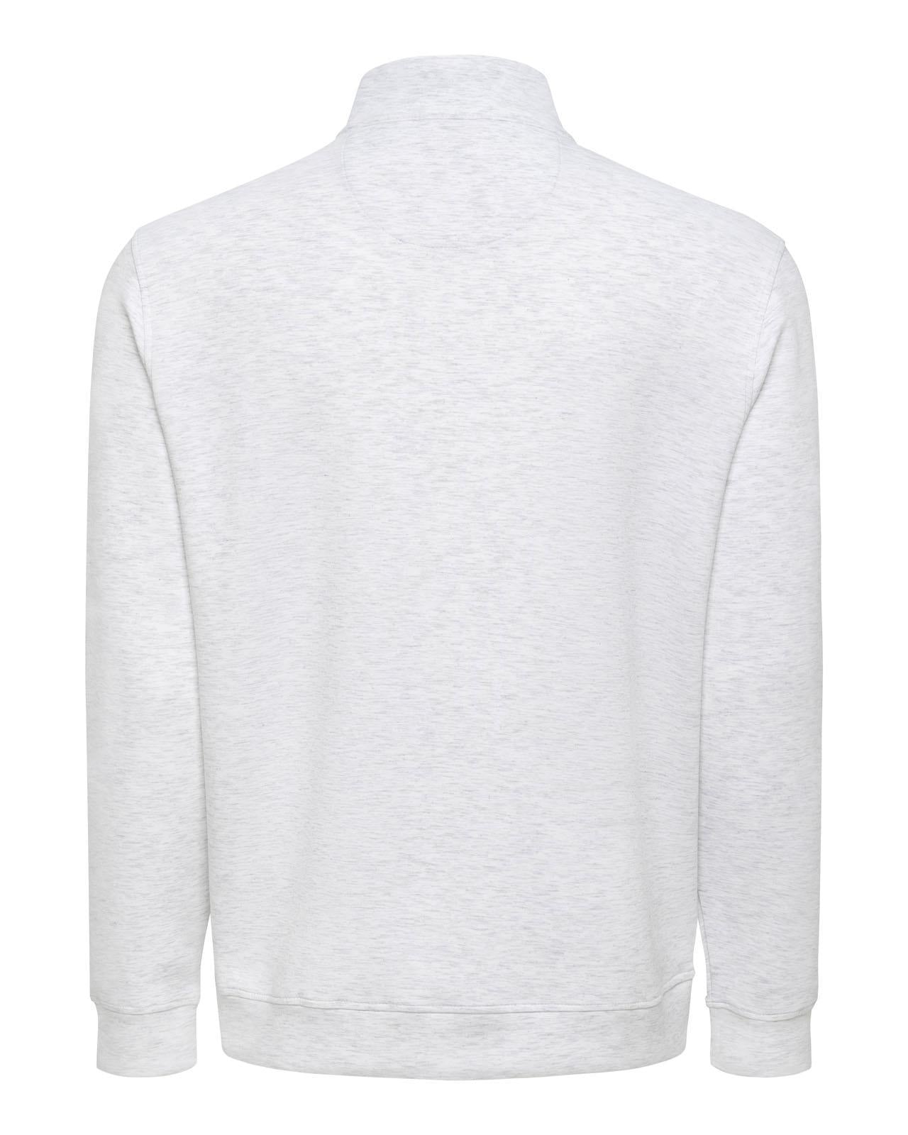 The Polo Club Men's Ultra Soft 1/4 Zip Heather Grey