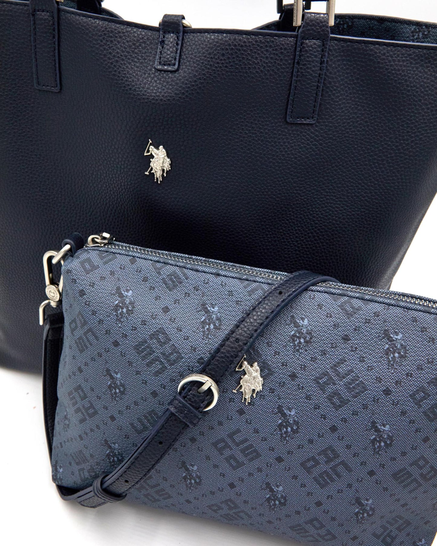 USPA Malibu Reversible Large Tote Bag Navy