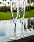 The Polo Club X Baccarat Champagne Flutes