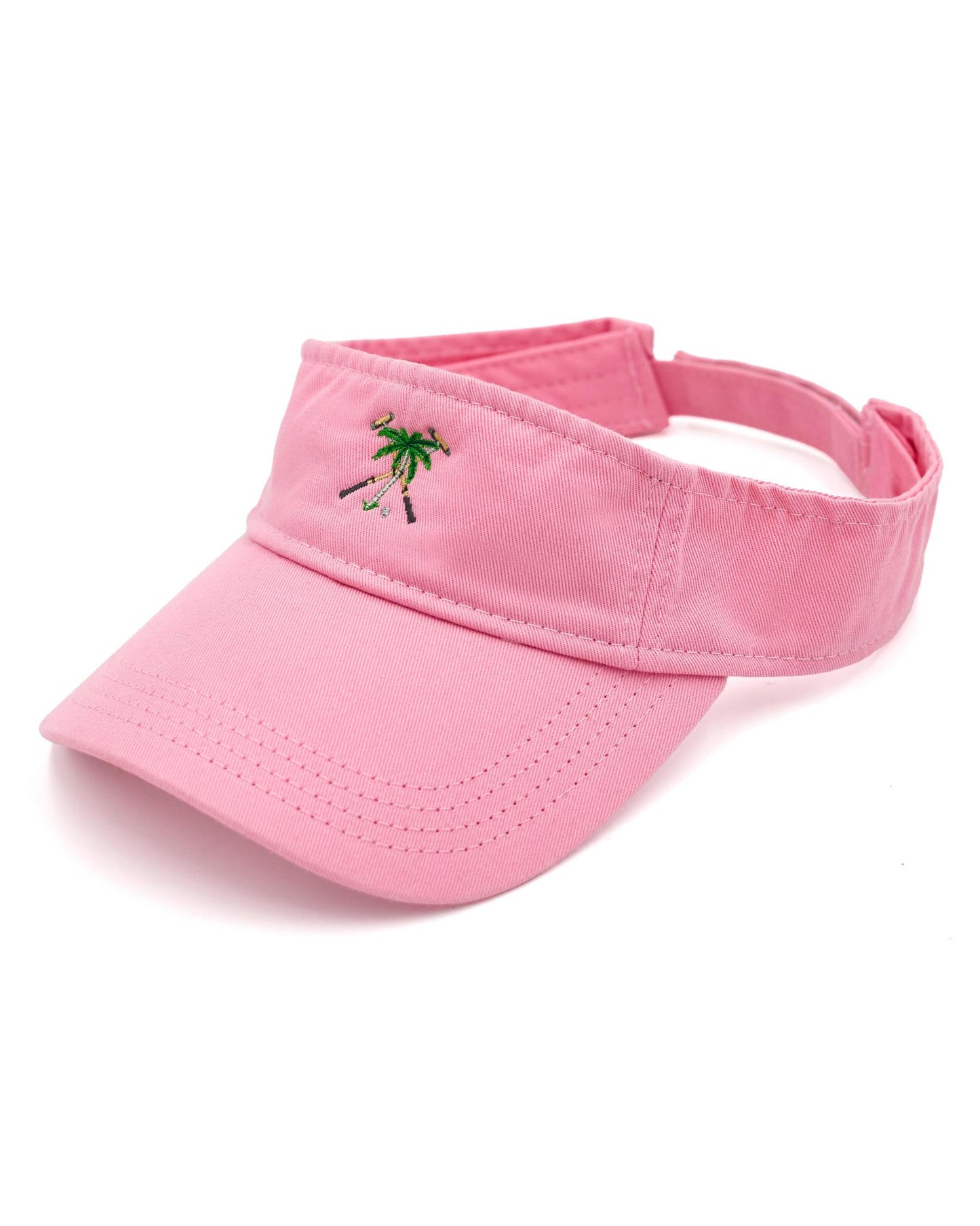 The Polo Club Twill Visor Pink