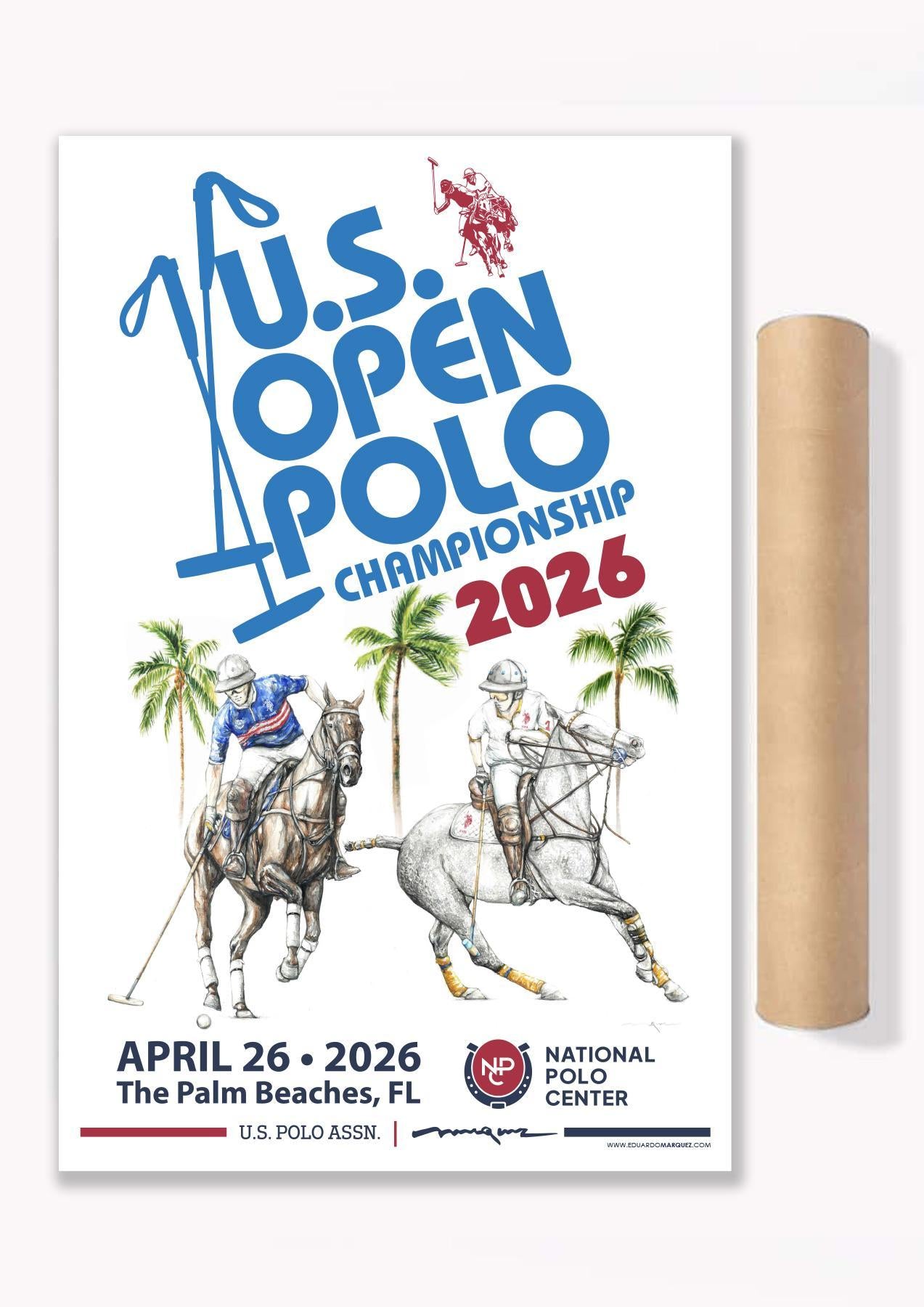USPA Sport U.S. Open Polo Championship Poster