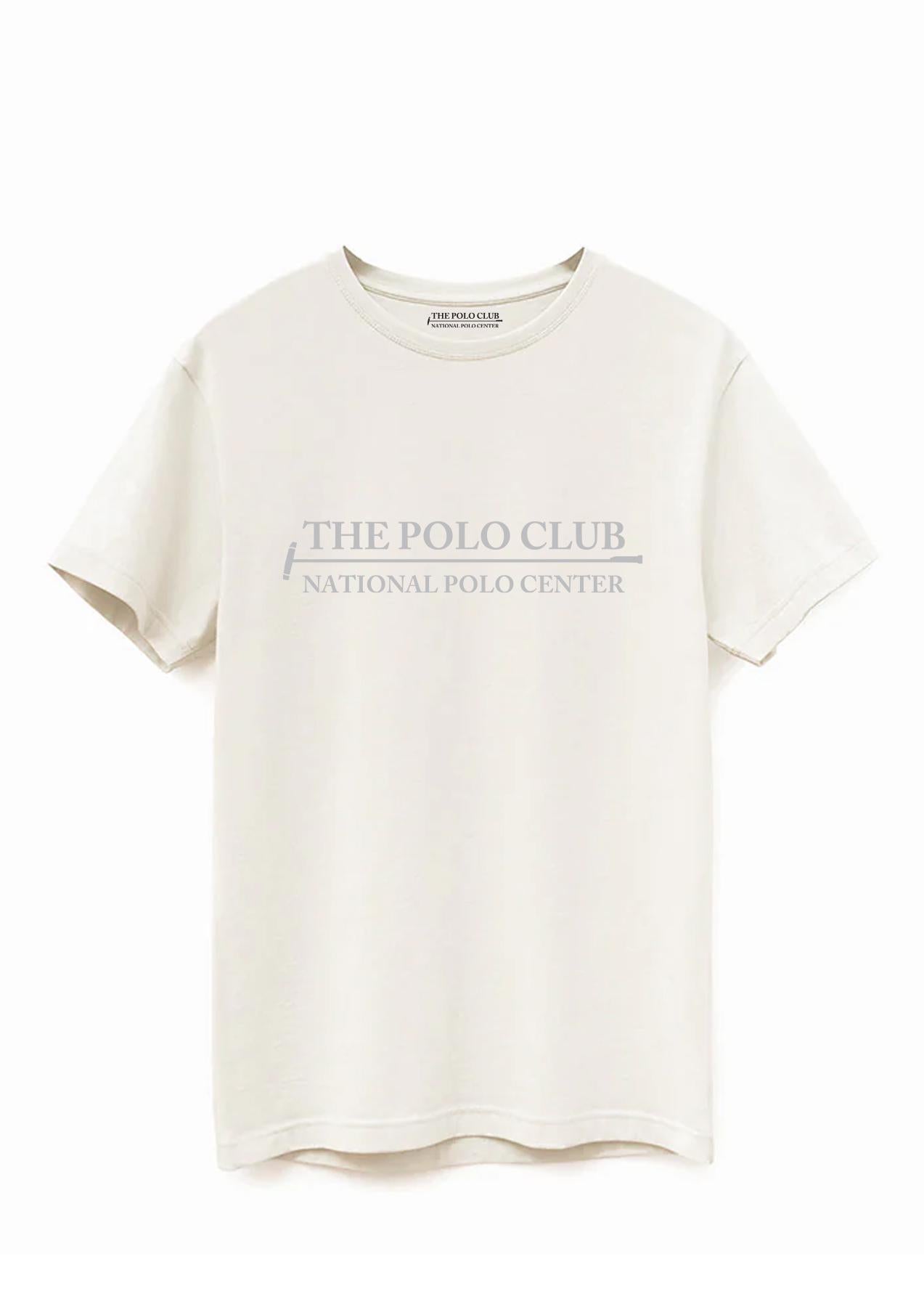 The Polo Club Unisex Supima Cotton T-Shirt Natural