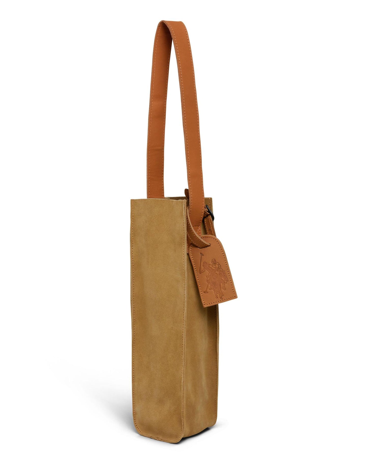 USPA Argentine Leather Wine Bag Coco