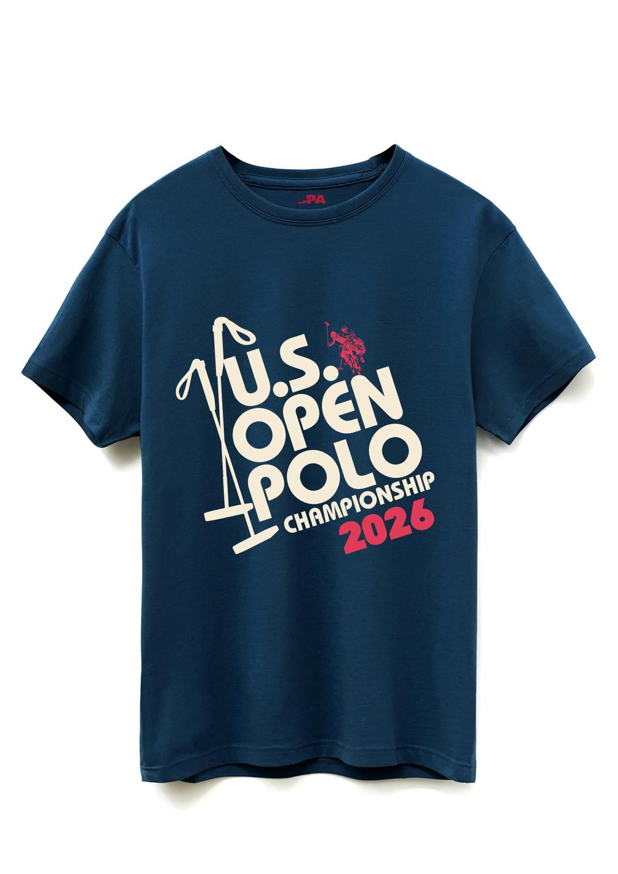 s*n様 POLO SPORT Polo Shirt MADE IN USA X USPA Sport U.S. Open Polo Championship Supima T-Shirt Navy – USPA Shop