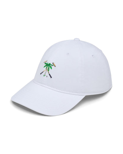 The Polo Club Twill Cap White