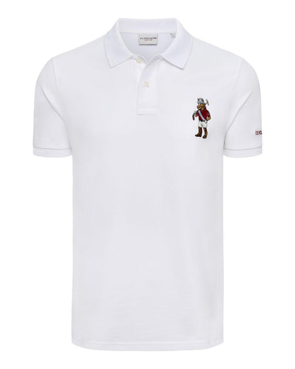 USPA Men's Chuck Polo Bright White