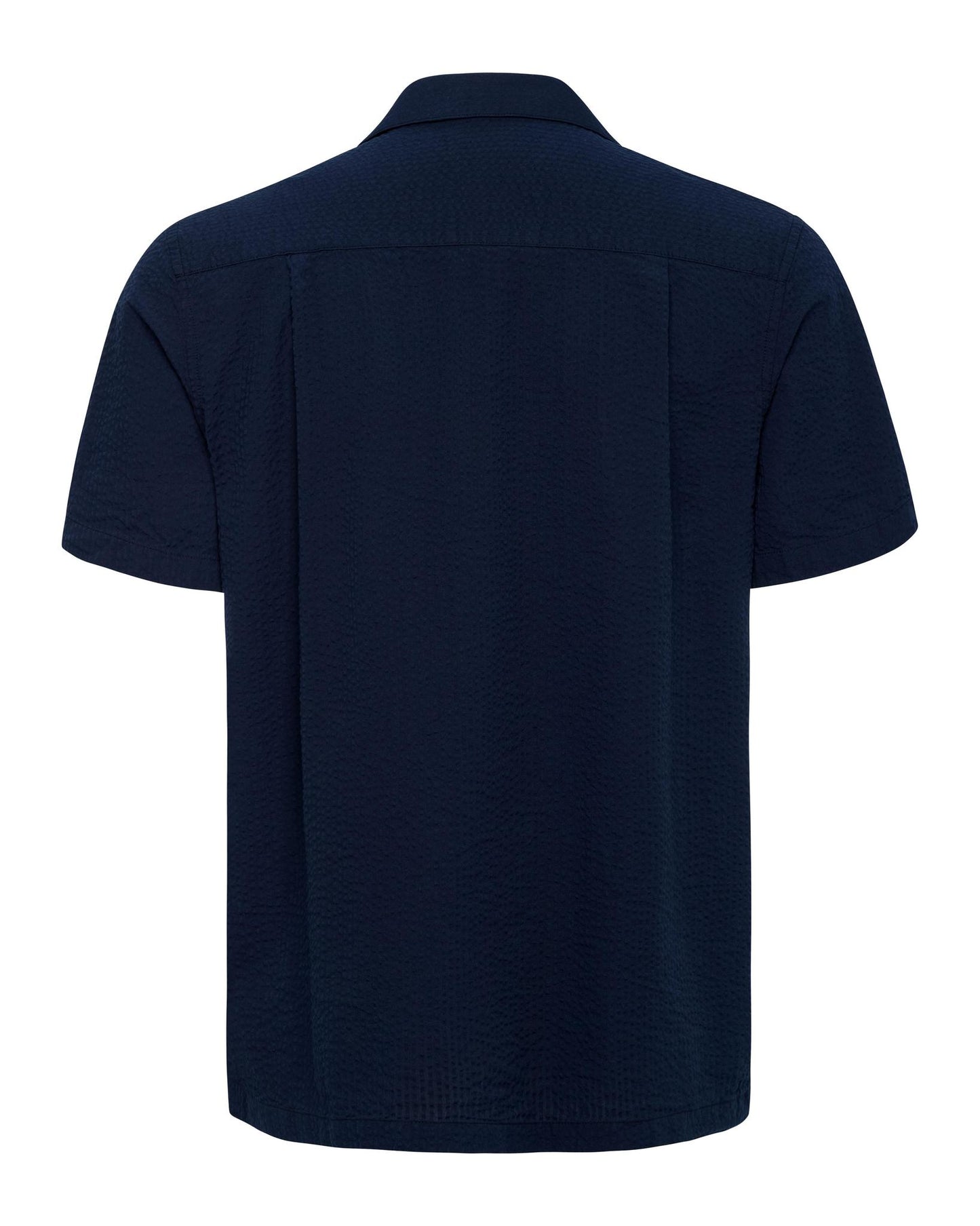 USPA Men's Seersucker SS Shirt Sapphire Navy