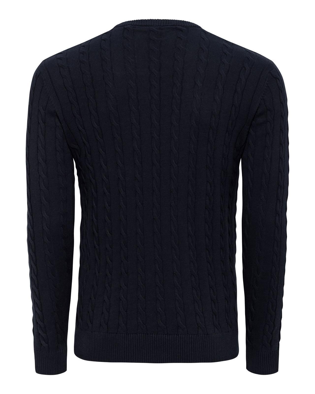 USPA Men's Bert Pullover Crewneck Navy