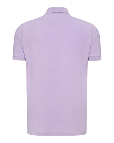 USPA Men's DHM Pique Polo Lilac Breeze
