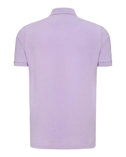 USPA Men's DHM Pique Polo Lilac Breeze
