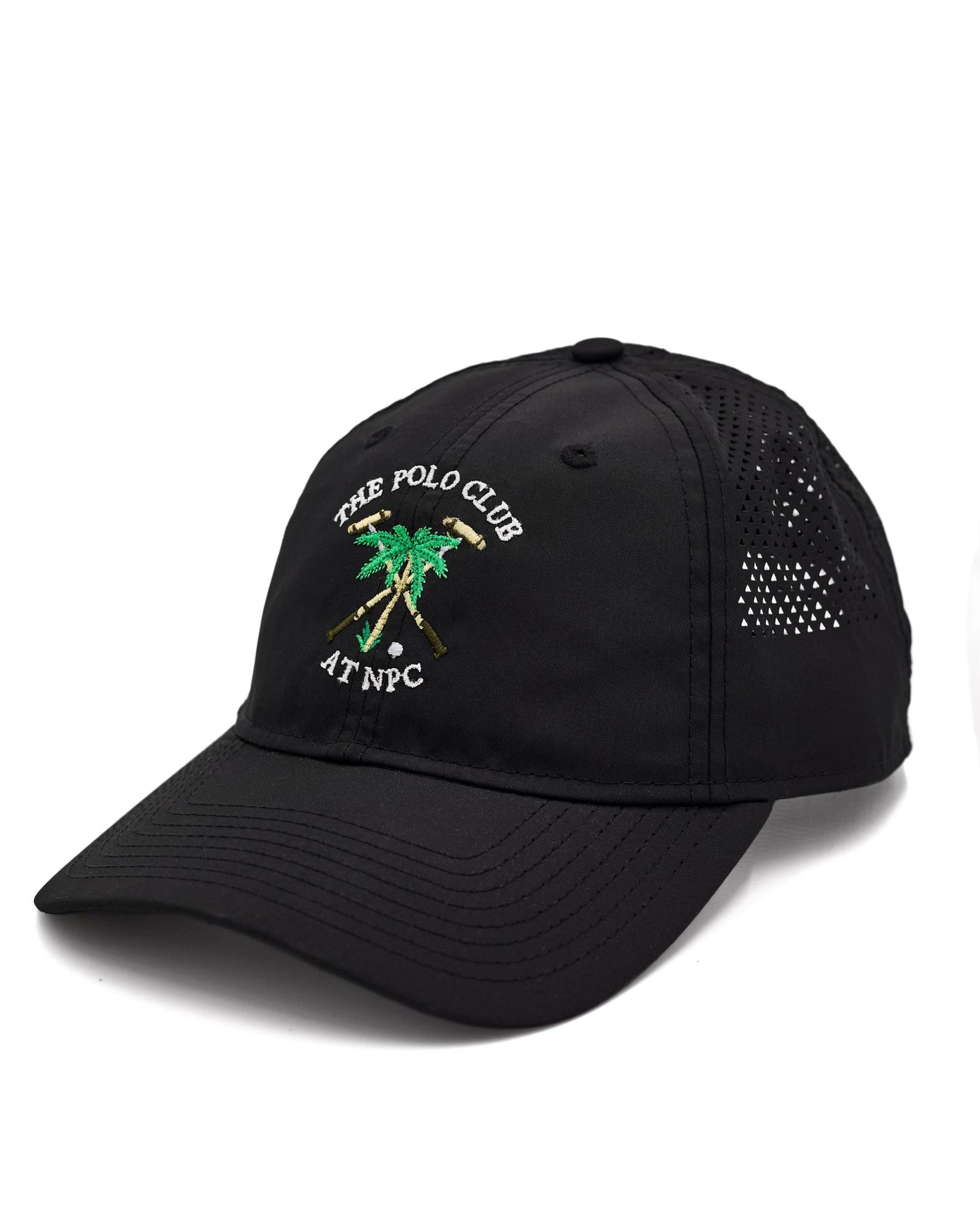 The Polo Club Performance Cap Black