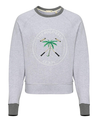 The Polo Club Women's Clubhouse Sweatshirt Heather Gray