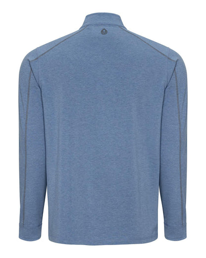 NPC Men's Quarter Zip Pullover Light Blue