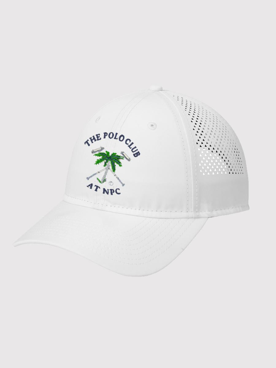 The Polo Club Performance Cap White