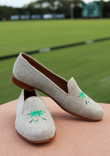 Women's The Polo Club X Stubbs & Wootton Linen in Natural