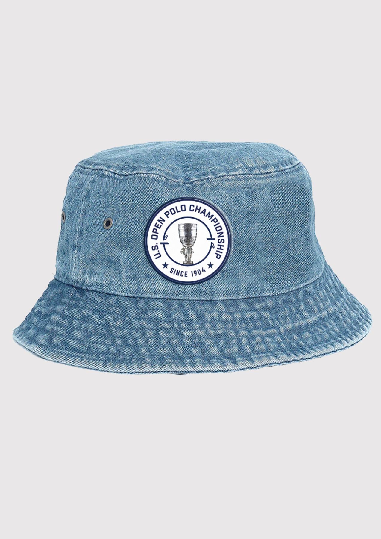 USPA Sport U.S. Open Polo Championship Bucket Hat Denim