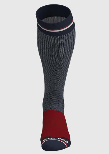 USPA Pro Performance over-the calf sock - Navy