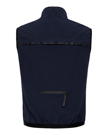 USPA Sport Men's Technical Stretch Vest Navy
