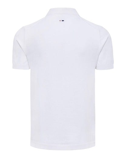 USPA Men's Wail Polo Knit SS White