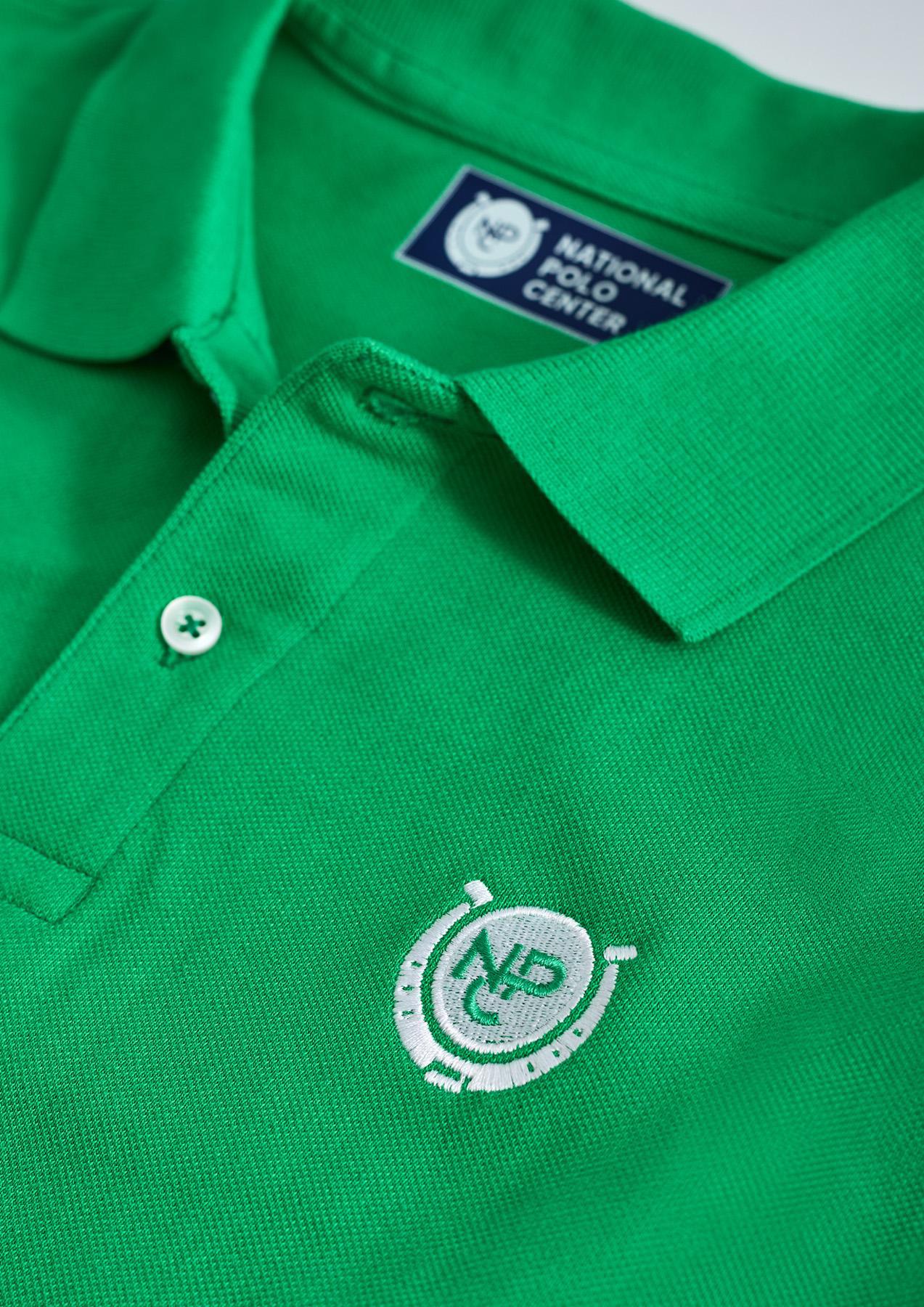 NPC Men&#39;s Pique Polo Green
