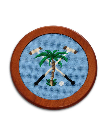 The Polo Club Coasters "Needle Point"