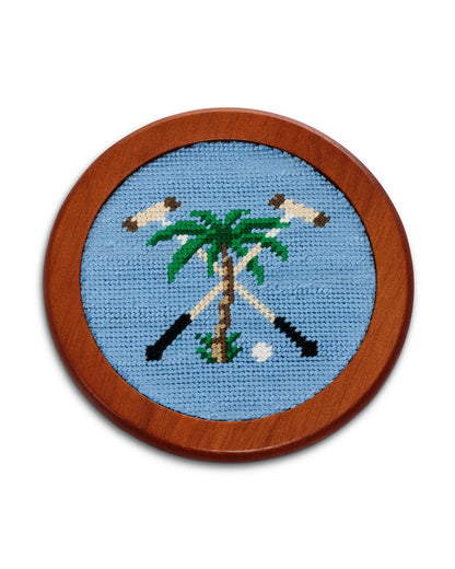 The Polo Club Coasters "Needle Point"