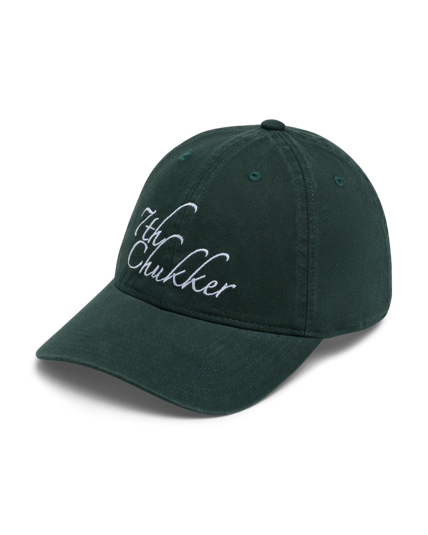 The Polo Club 7th Chukker Twill Cap Green